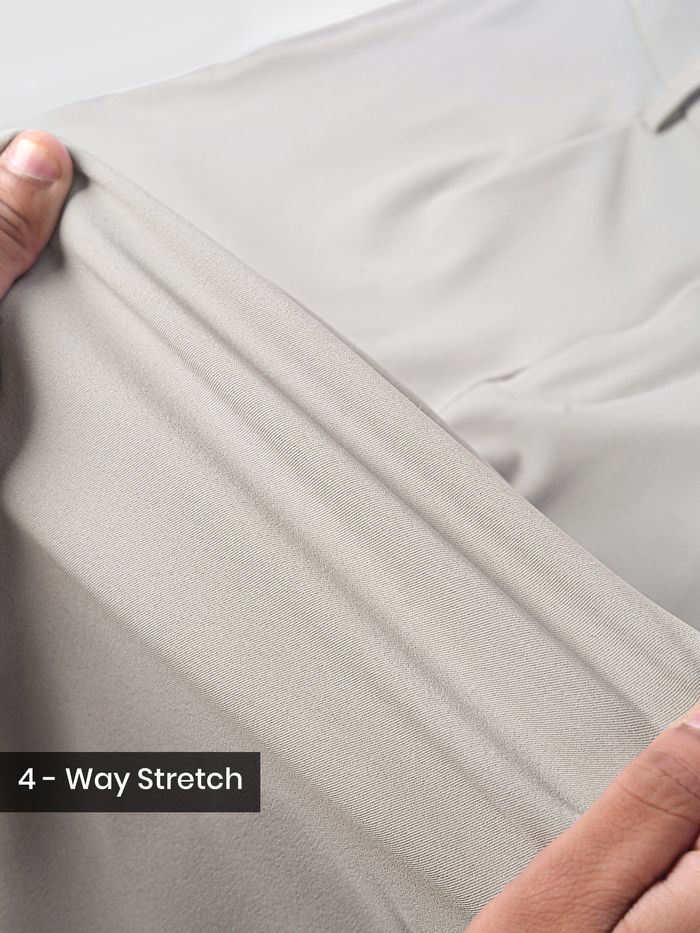 Light Grey Relaxed Fit