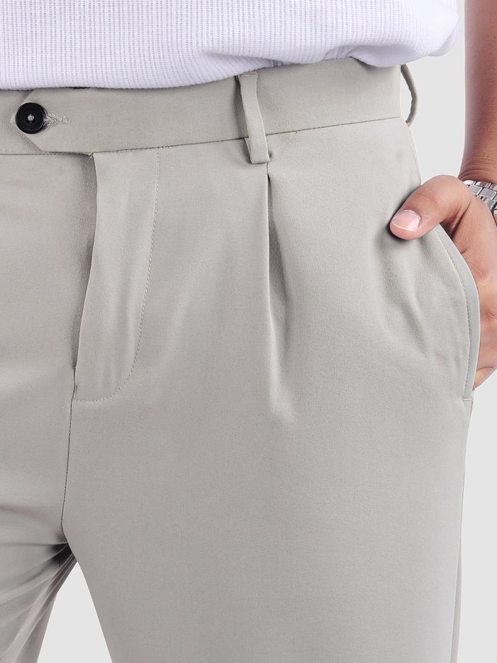 Light Grey Relaxed Fit