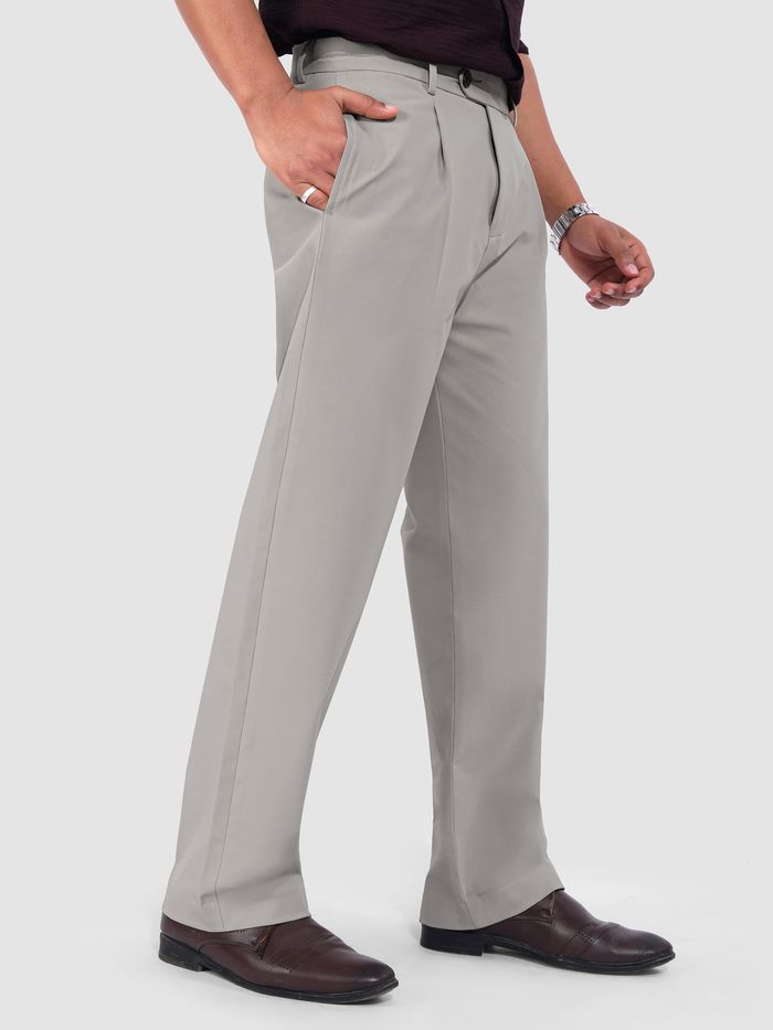 Light Grey Relaxed Fit